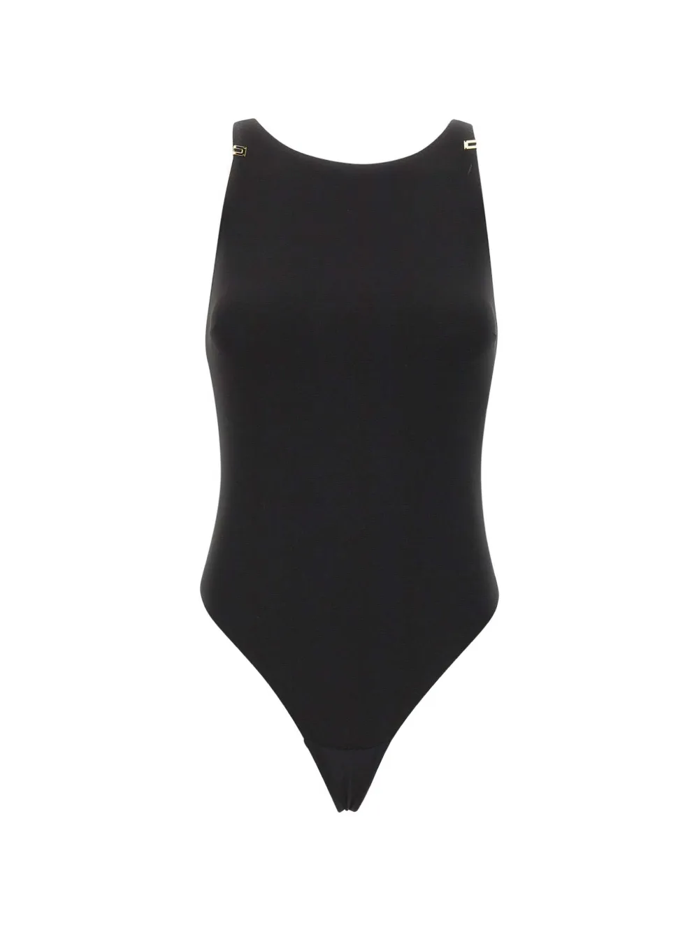 Elisabetta Franchi crew-neck bodysuit - Nero