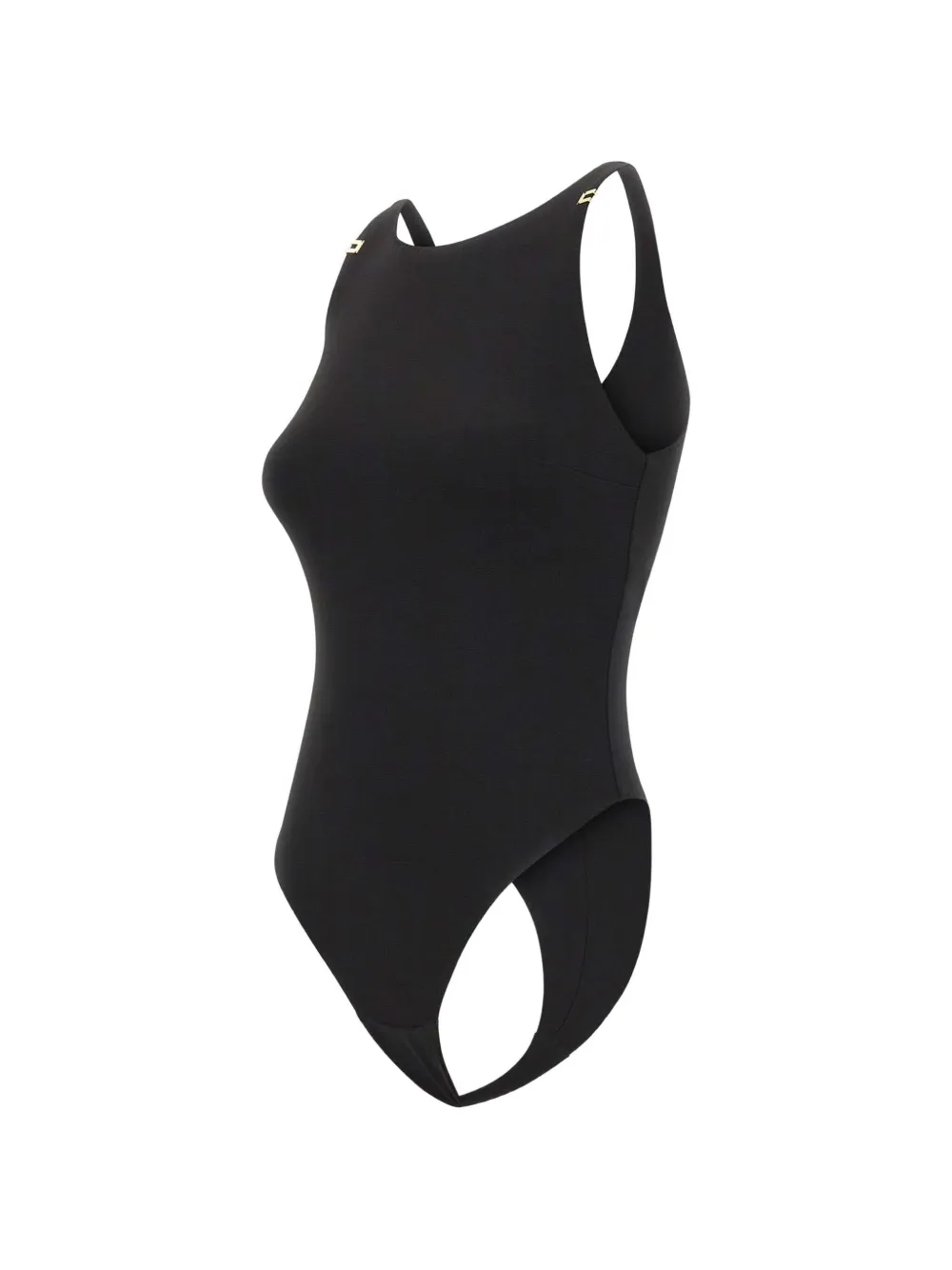  Elisabetta Franchi Crew-neck Bodysuit - Black 