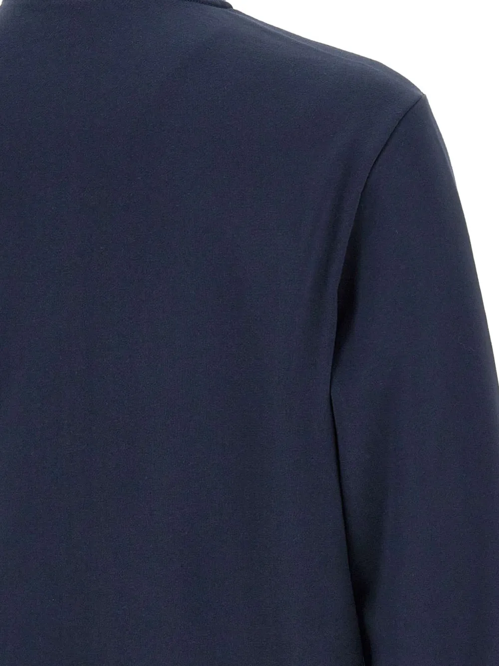 Sun68 Sweater met logo en rits Blauw