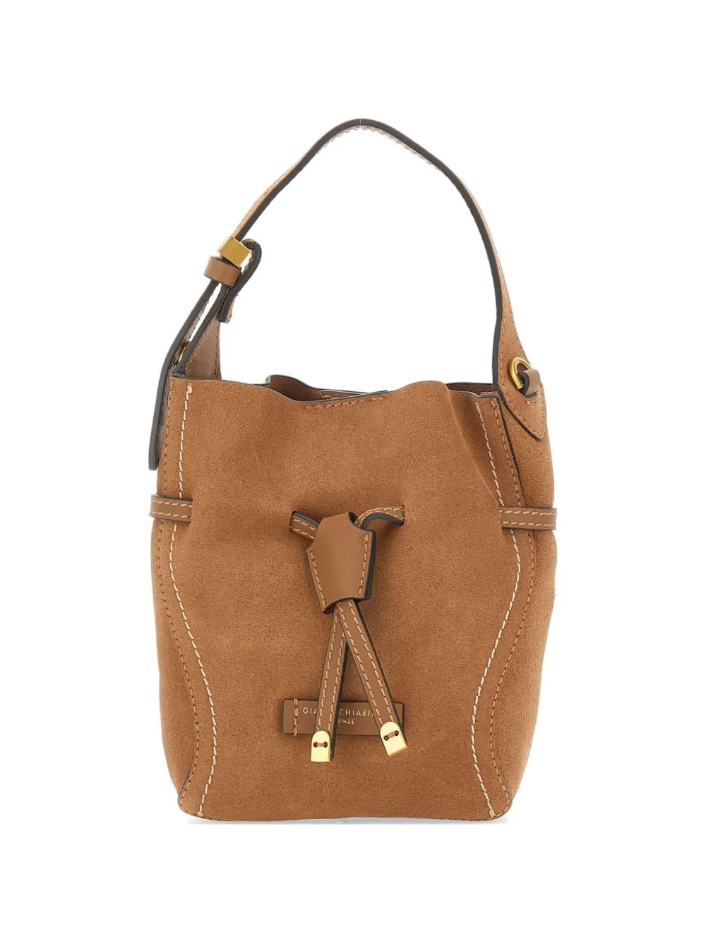 GIANNI CHIARINI Sienna bucket bag - Toni neutri