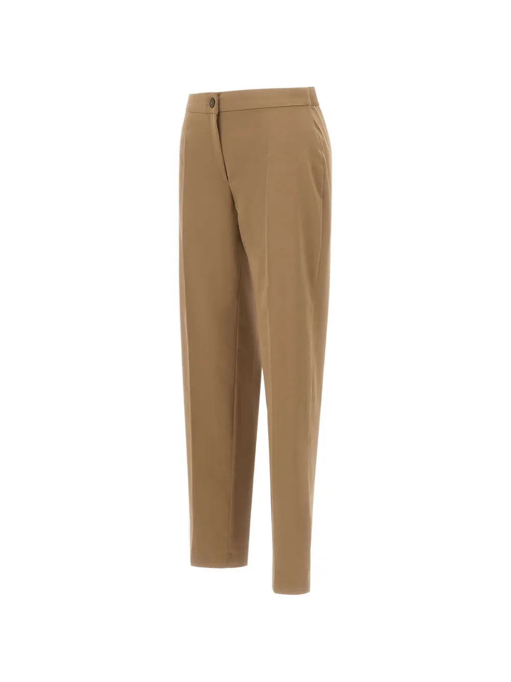  Elena Miro` Pressed-crease Trousers - Neutrals 