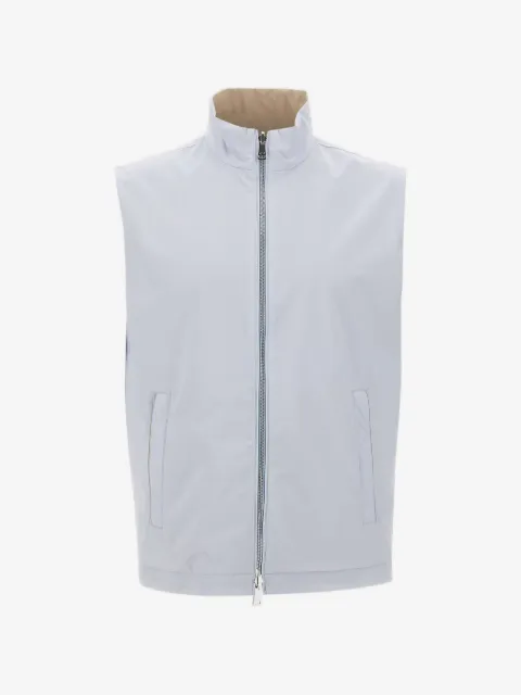 Paul & Shark reversible zip-up gilet