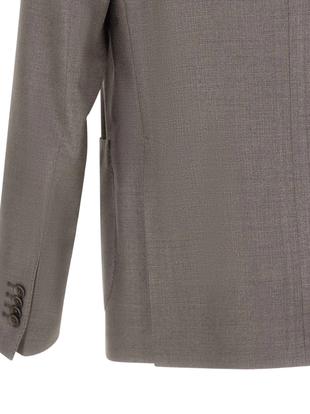 Tagliatore Blazer met enkele rij knopen Bruin