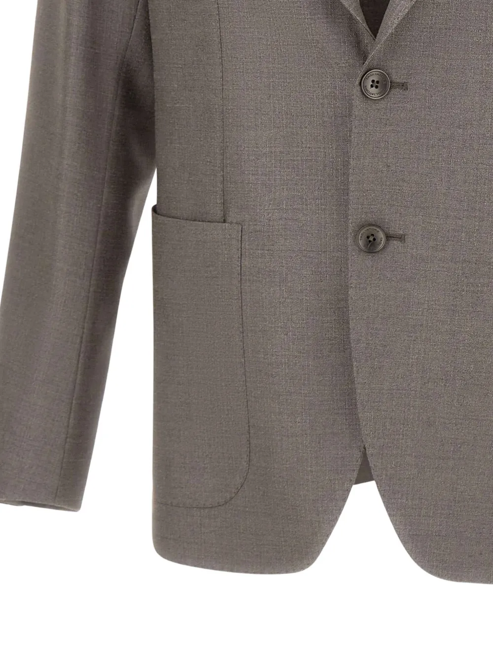 Tagliatore Blazer met enkele rij knopen Bruin