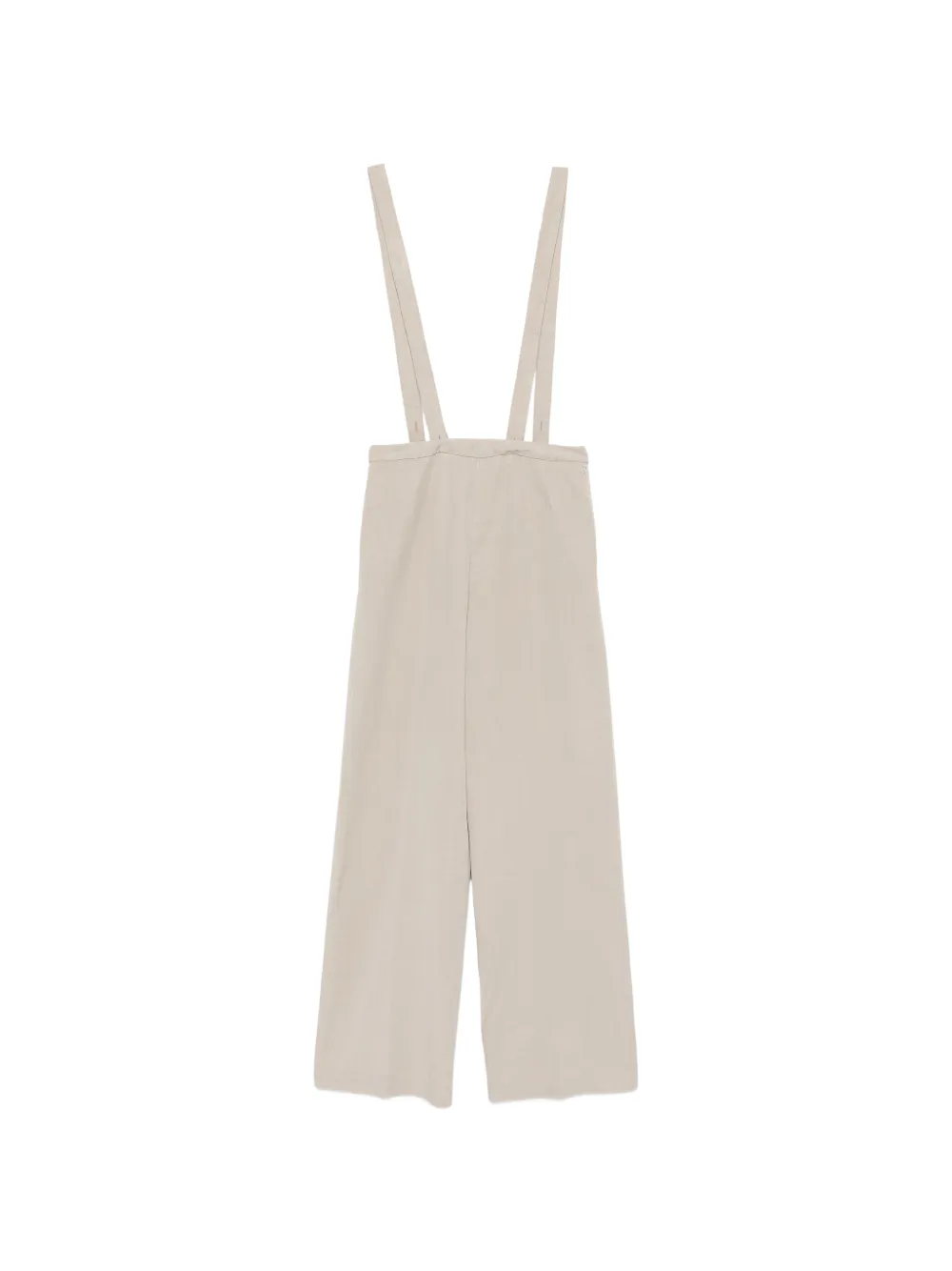  Dondup Suspender Palazzo Pants - Neutrals 