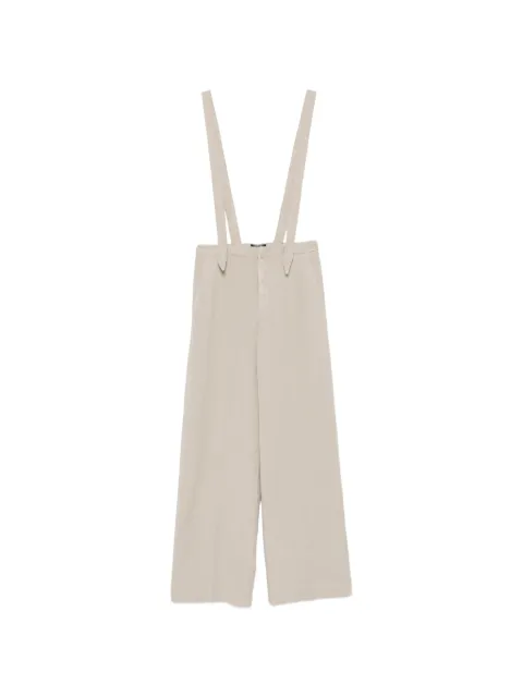 DONDUP suspender palazzo pants