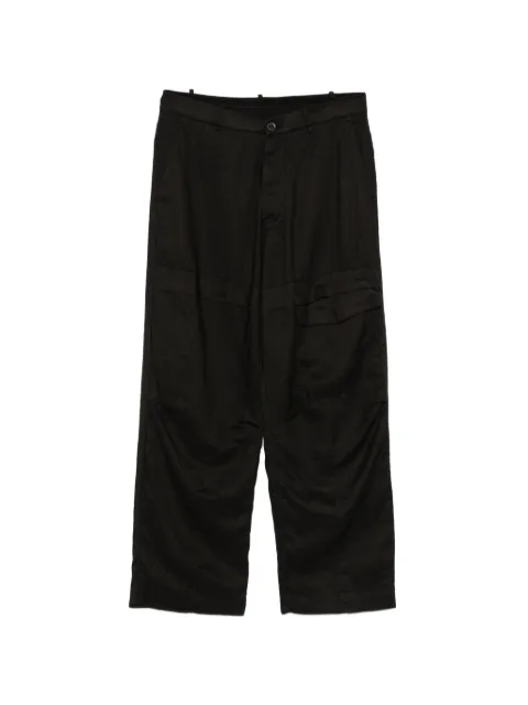 Masnada buttoned cargo trousers