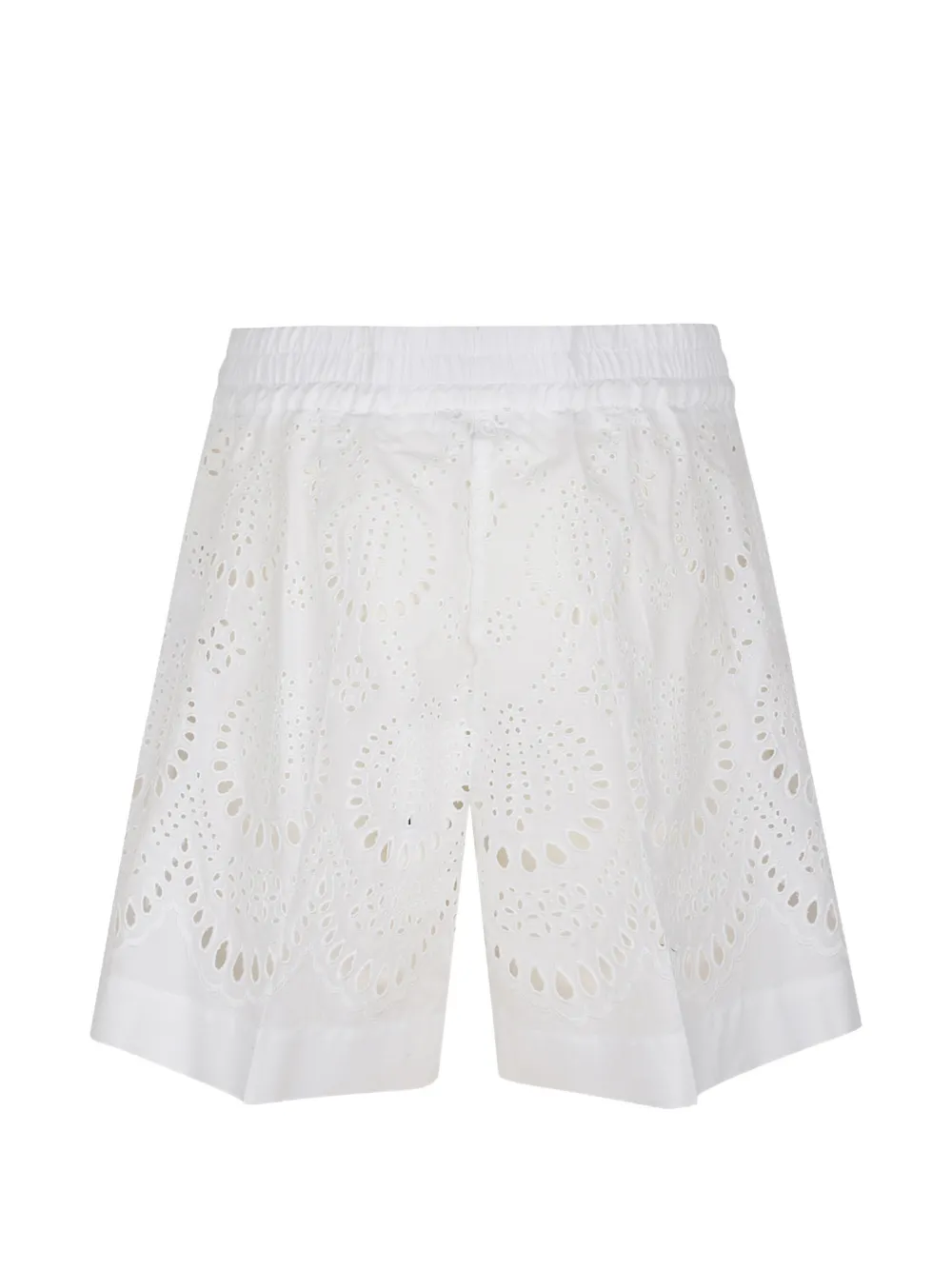 P.a.r.o.s.h. Embroidered Shorts - White 