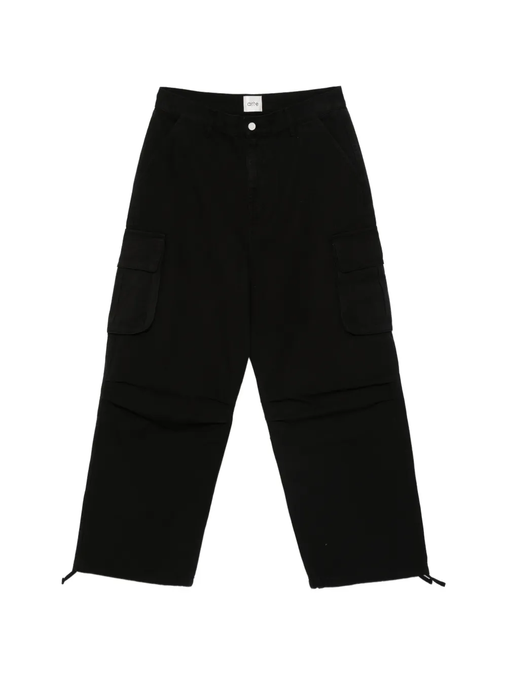 Arte Antwerp belt-loops cargo pants - Schwarz