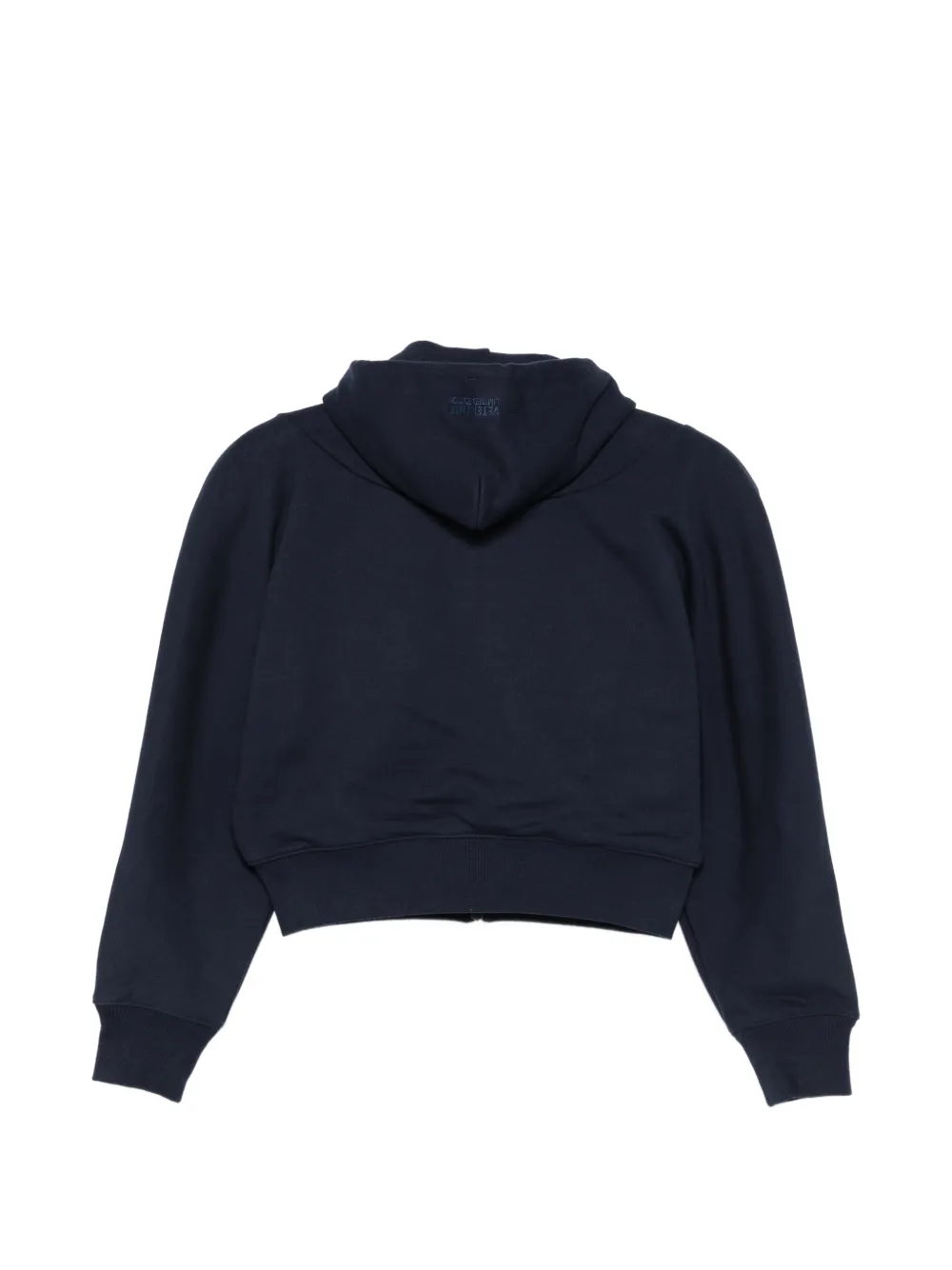  Vetements Logo-embroidered Hoodie - Blue 