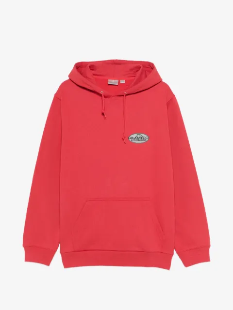Gramicci logo-detail hoodie