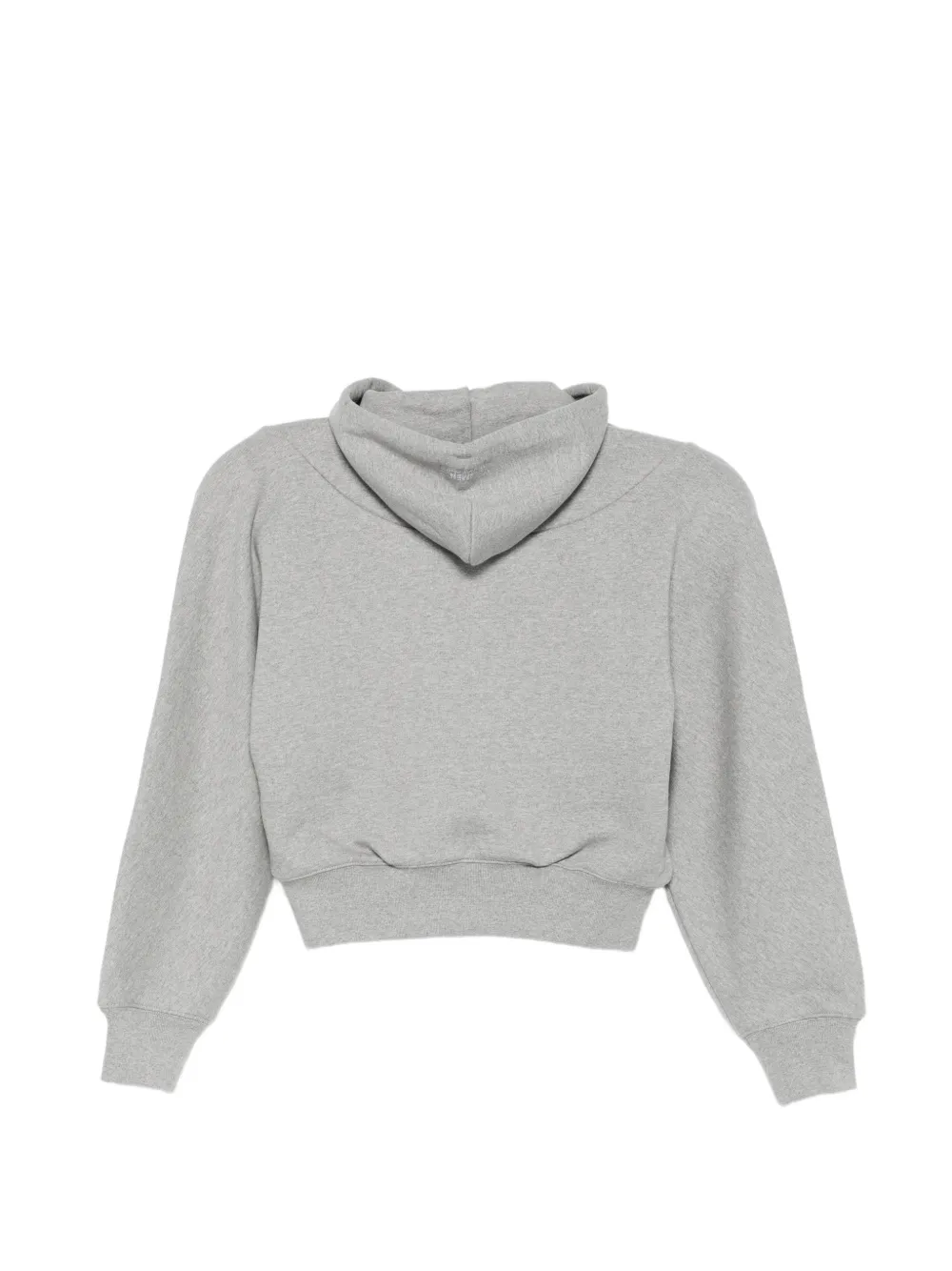  Vetements Jersey Zip Hoodie - Grey 
