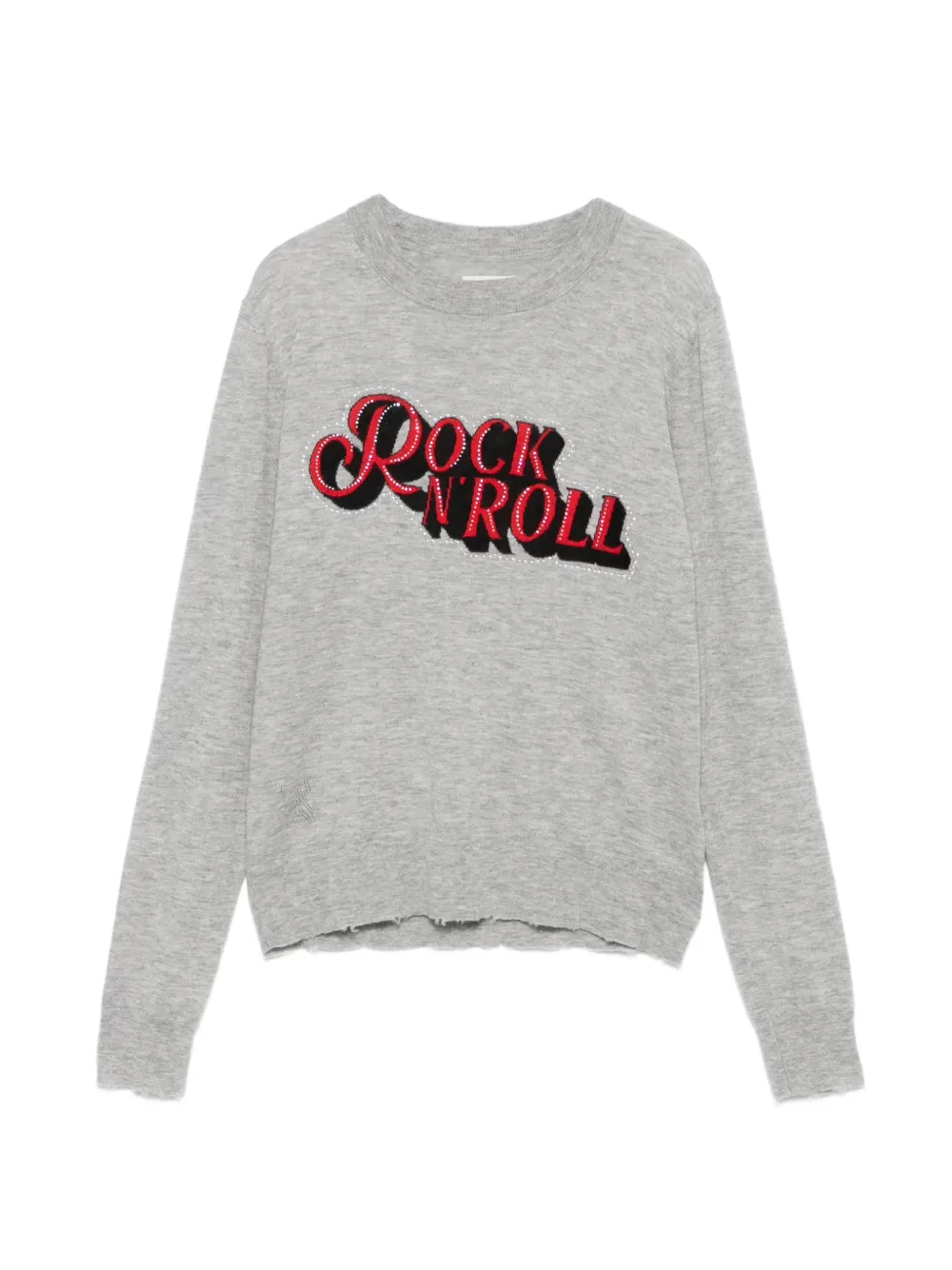 Zadig&Voltaire crew-neck long-sleeve sweater - Grigio