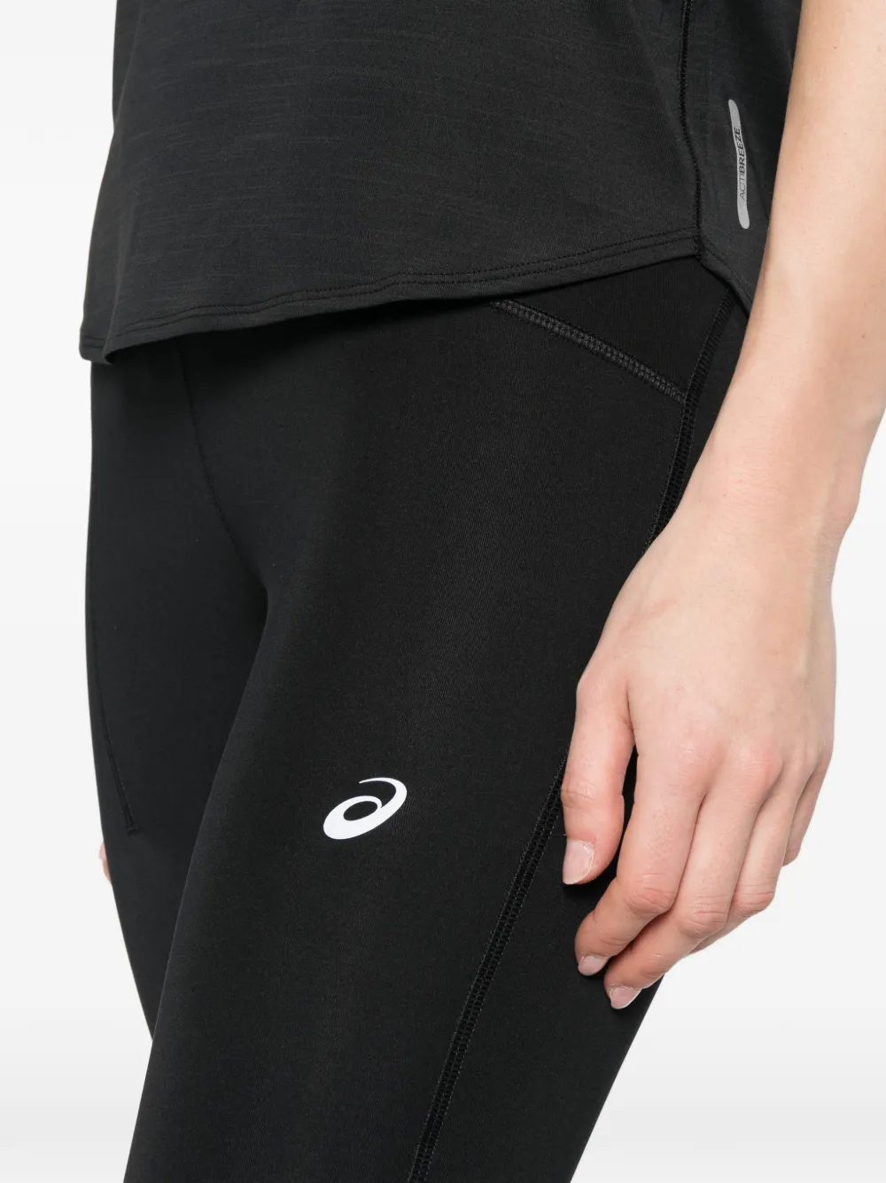 ASICS Road high waist legging Zwart