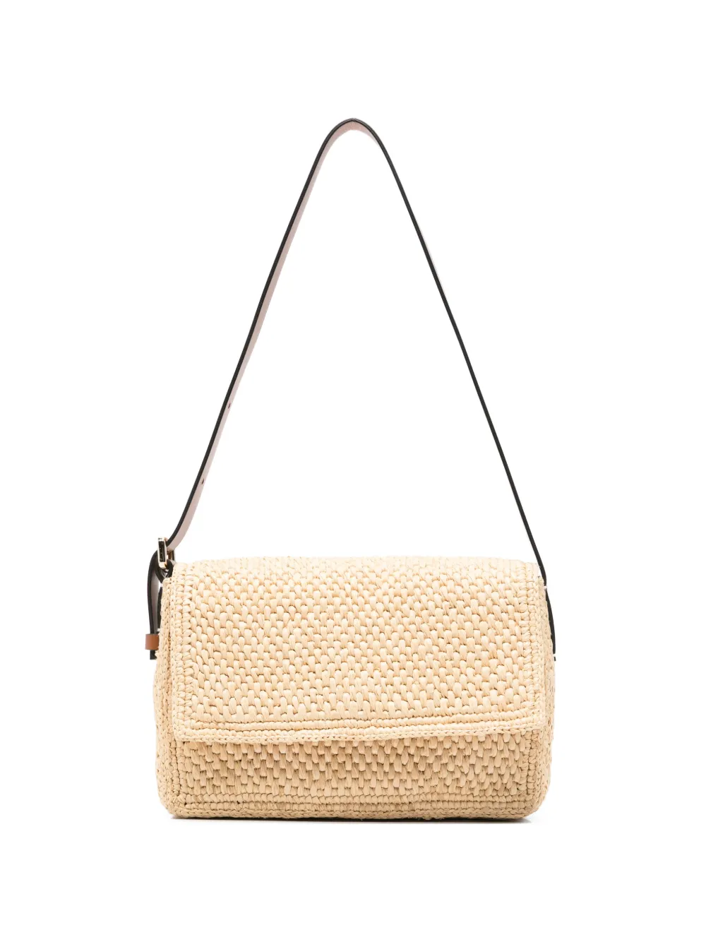 Manebi natural leather shoulder bag - Toni neutri