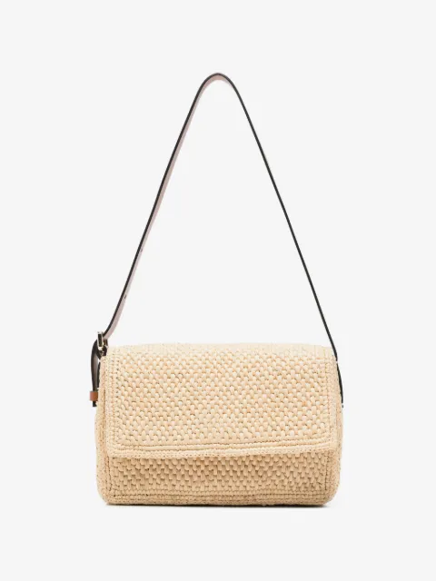 Manebi natural leather shoulder bag