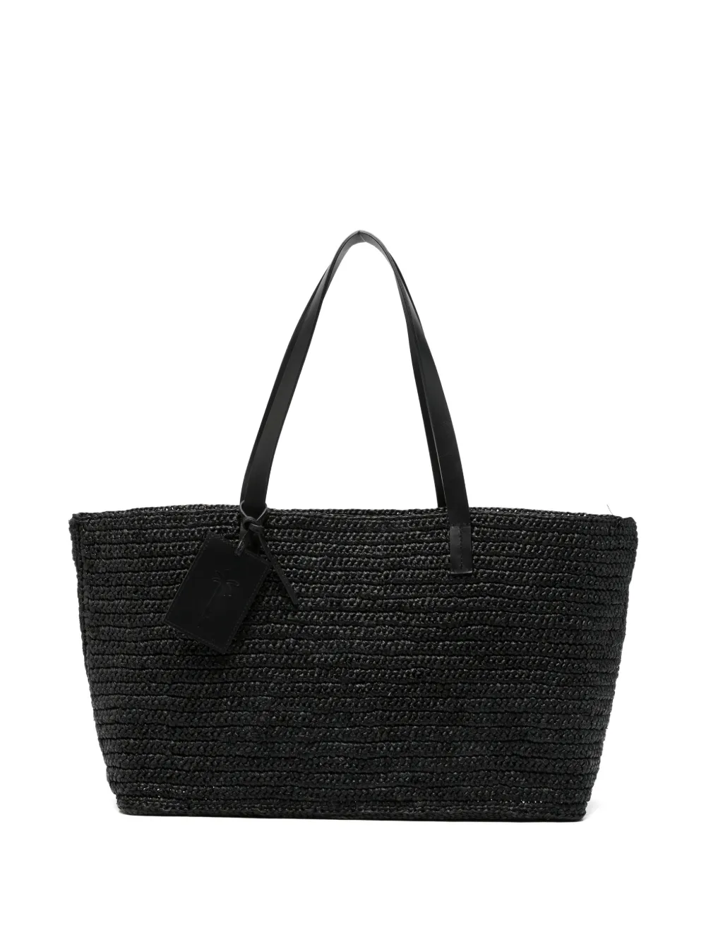 Manebi tag shoulder bag - Black
