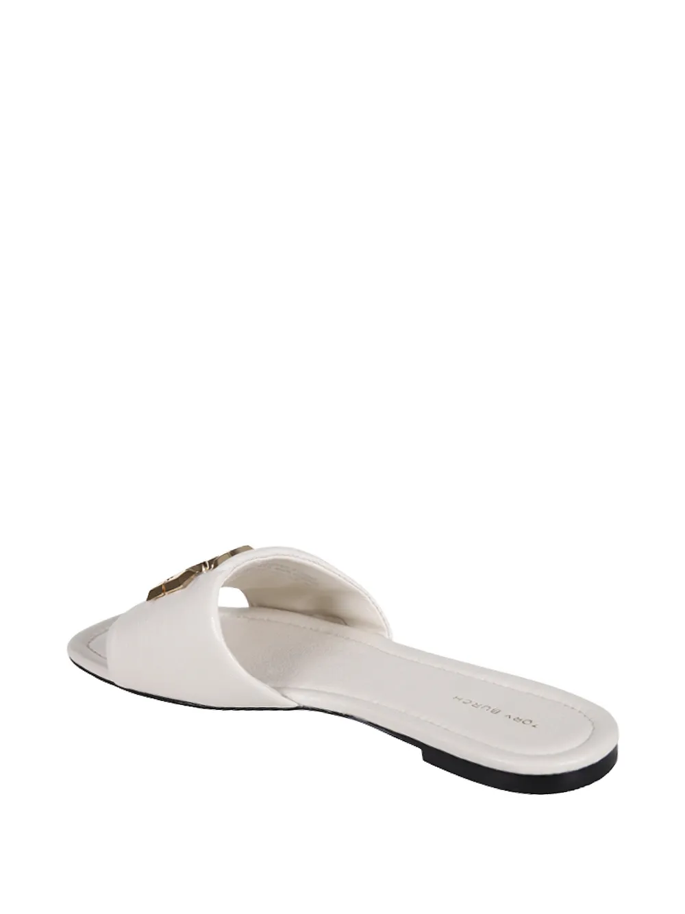 Tory Burch Eleanor logo-plaque sandals Beige