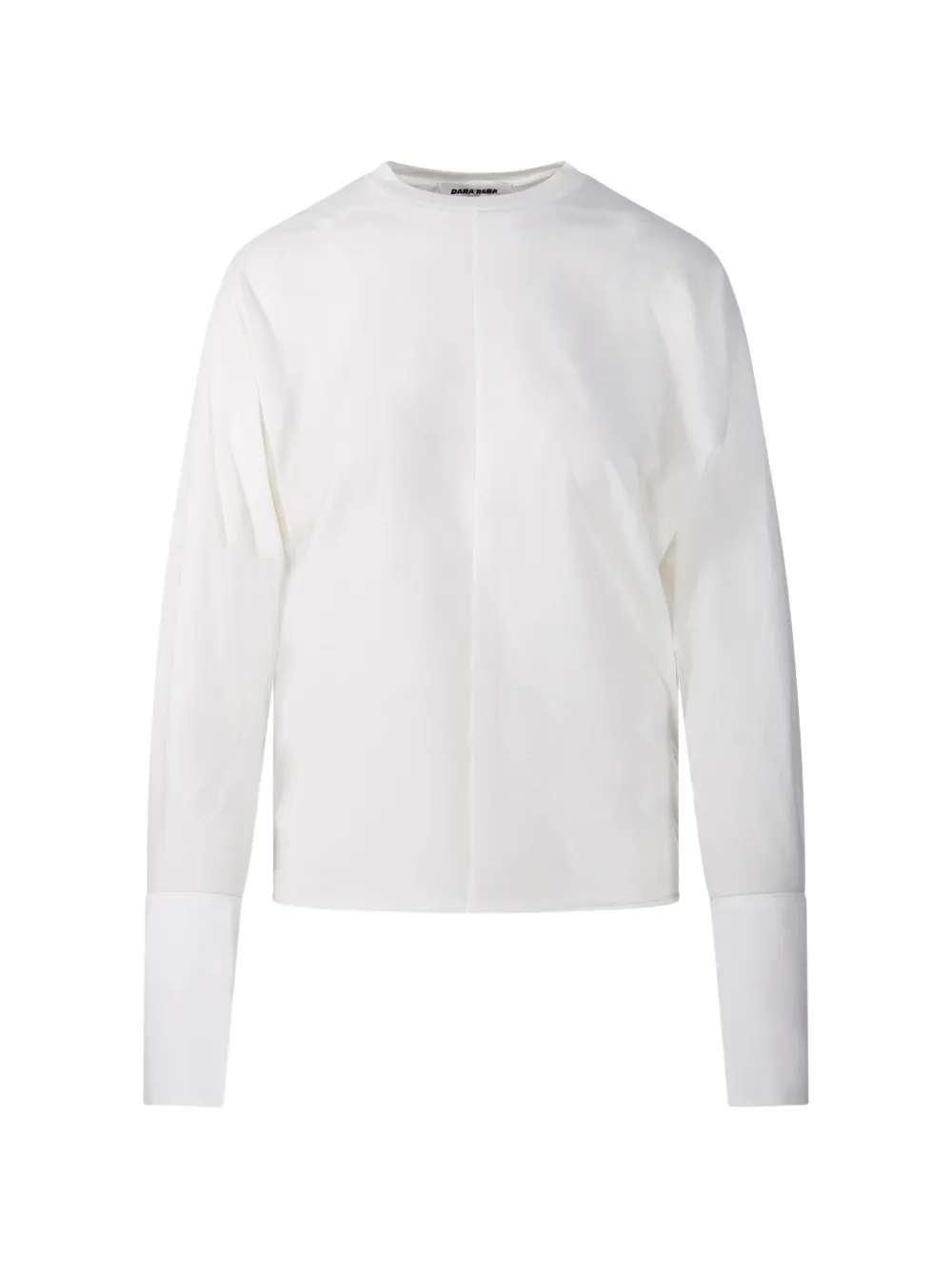 DARKPARK long-sleeve cuff top - Bianco