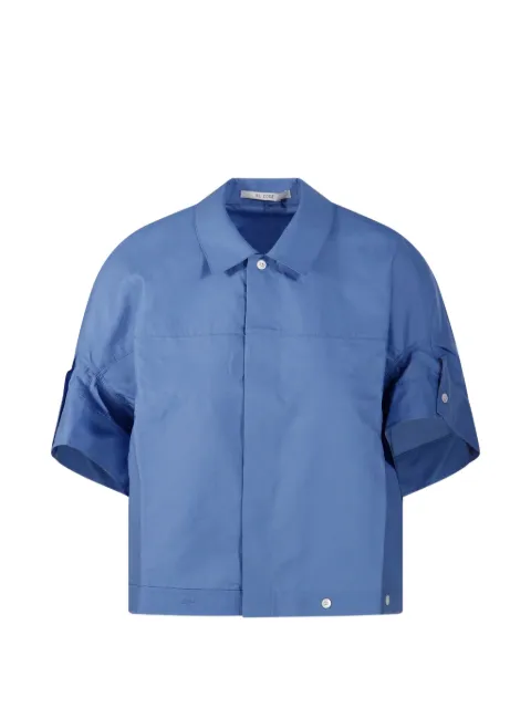 RE CODE buttoned tie blouse