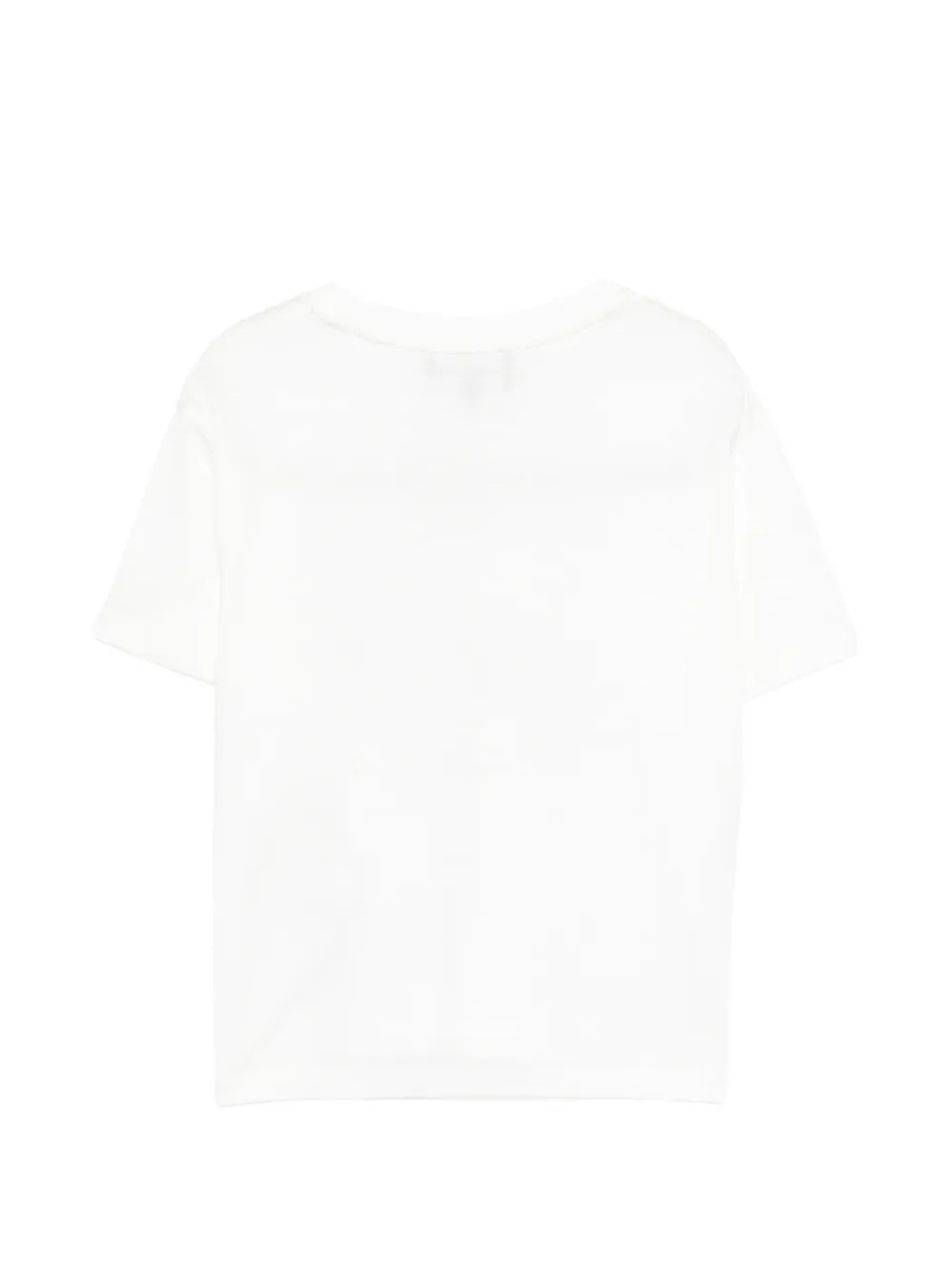 Emporio Armani Kids T-shirt met logoprint Wit