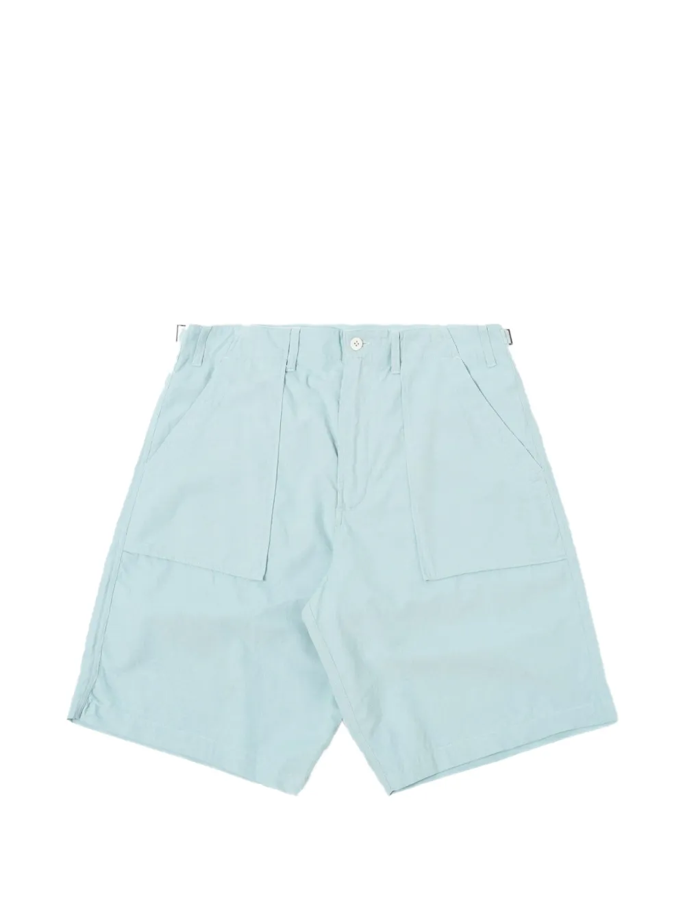 Universal Works Fatigue patch-pocket shorts - Blu