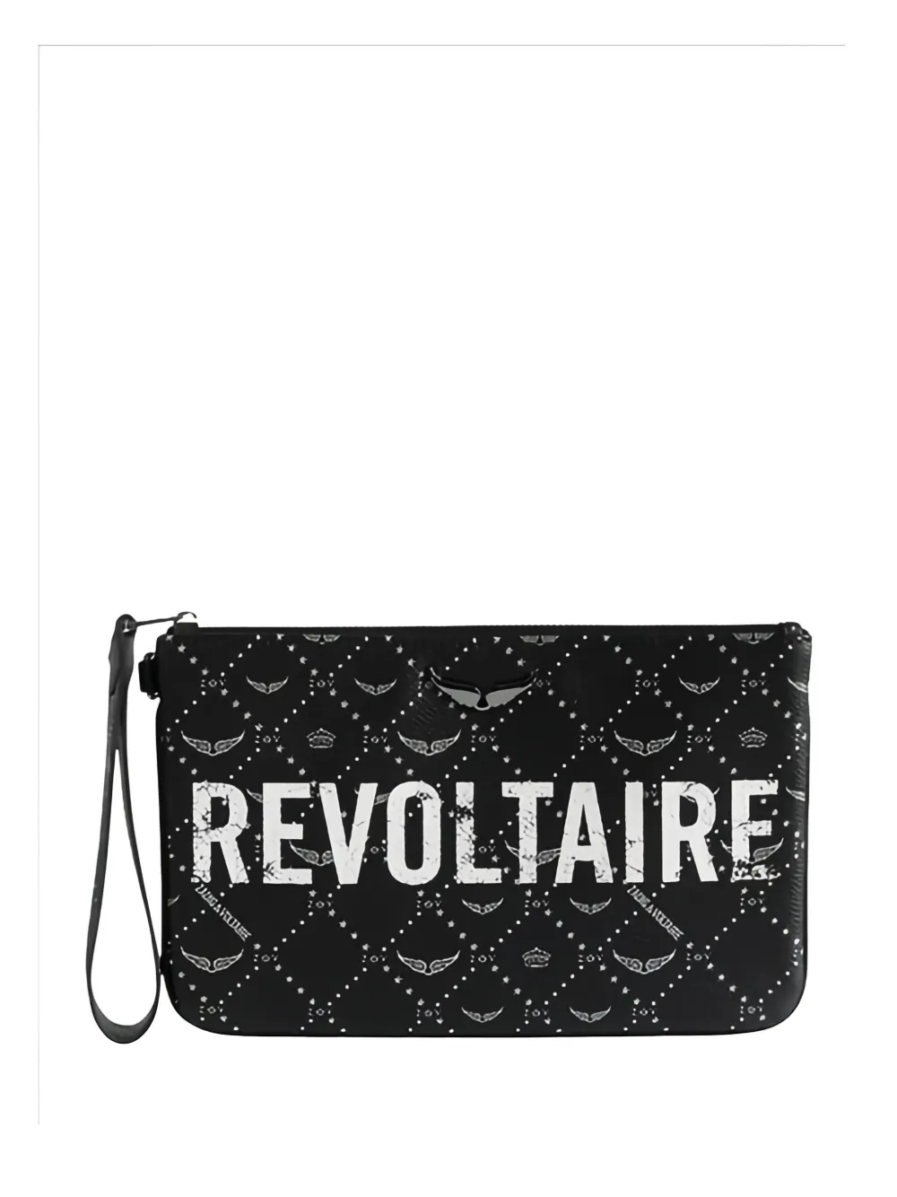 Zadig&Voltaire star print pouch - Nero