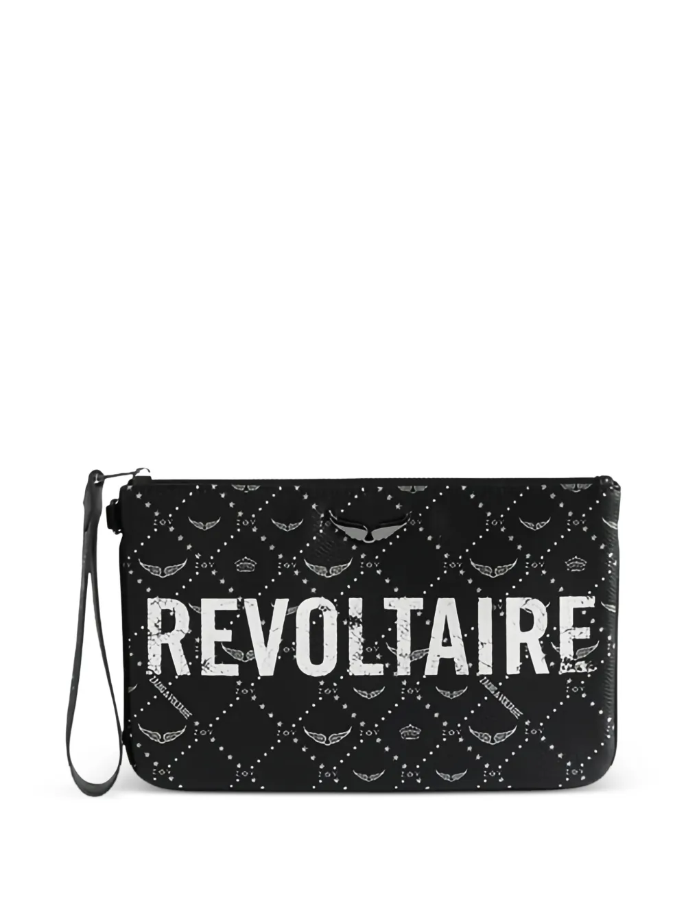 Zadig&Voltaire star print pouch - Nero