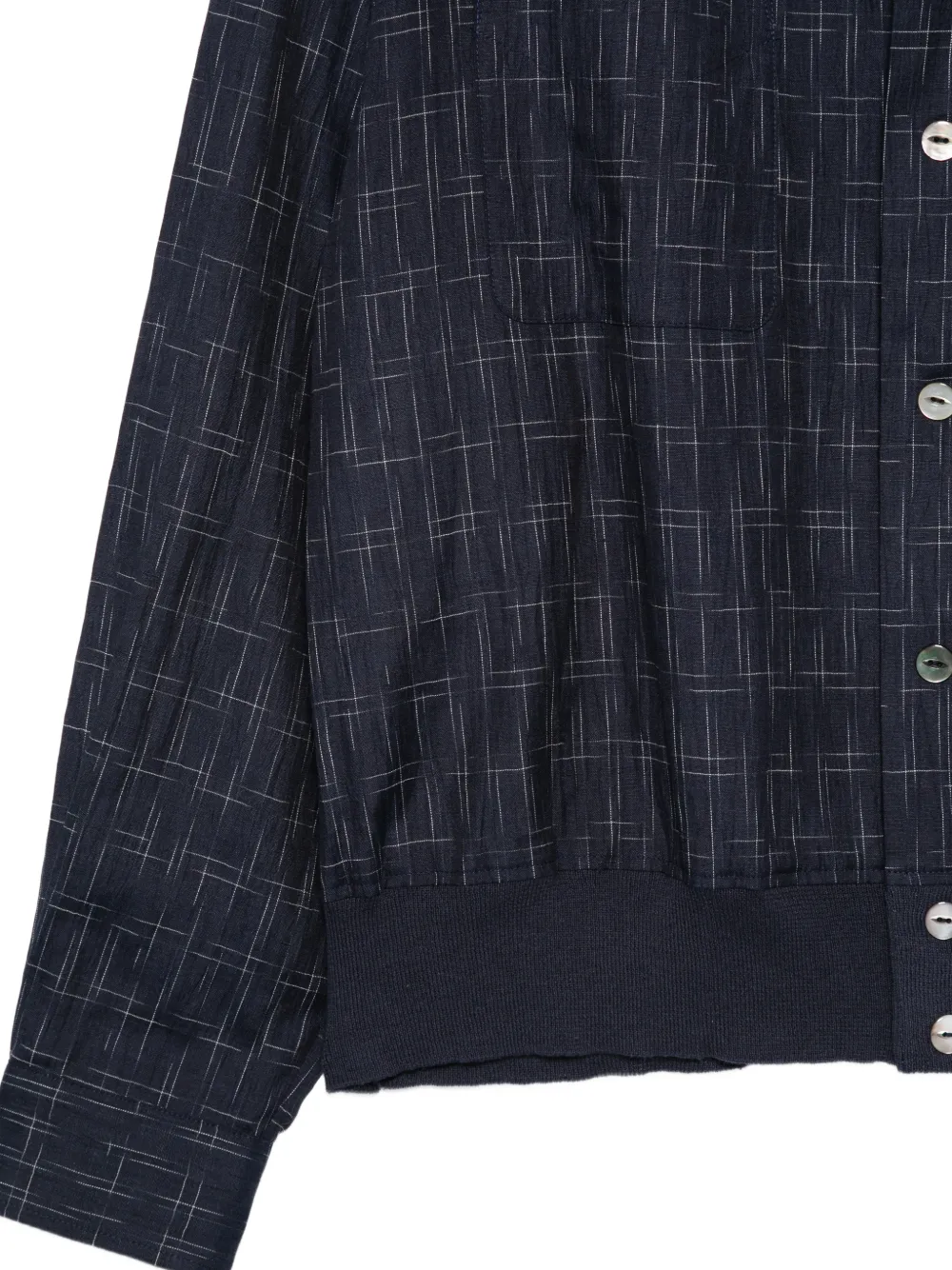  Undercover Patterned Overshirt - Blue 