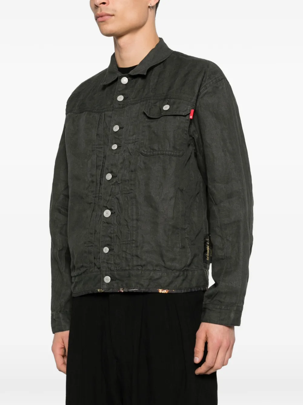  Undercover Buttoned Jacket - Green 
