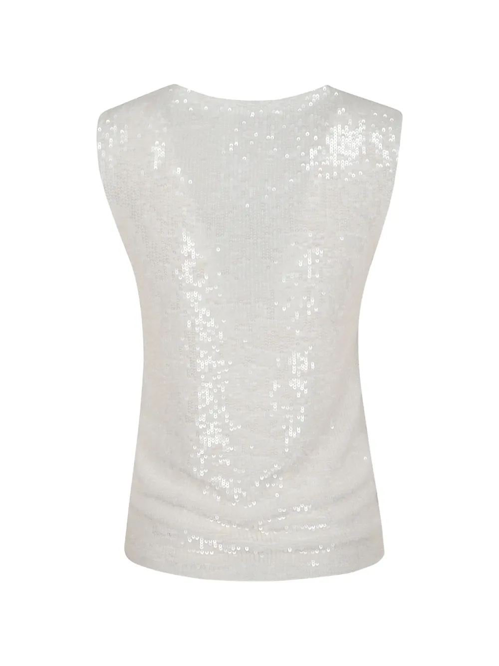  P.a.r.o.s.h. Sleeveless Blouse - White 