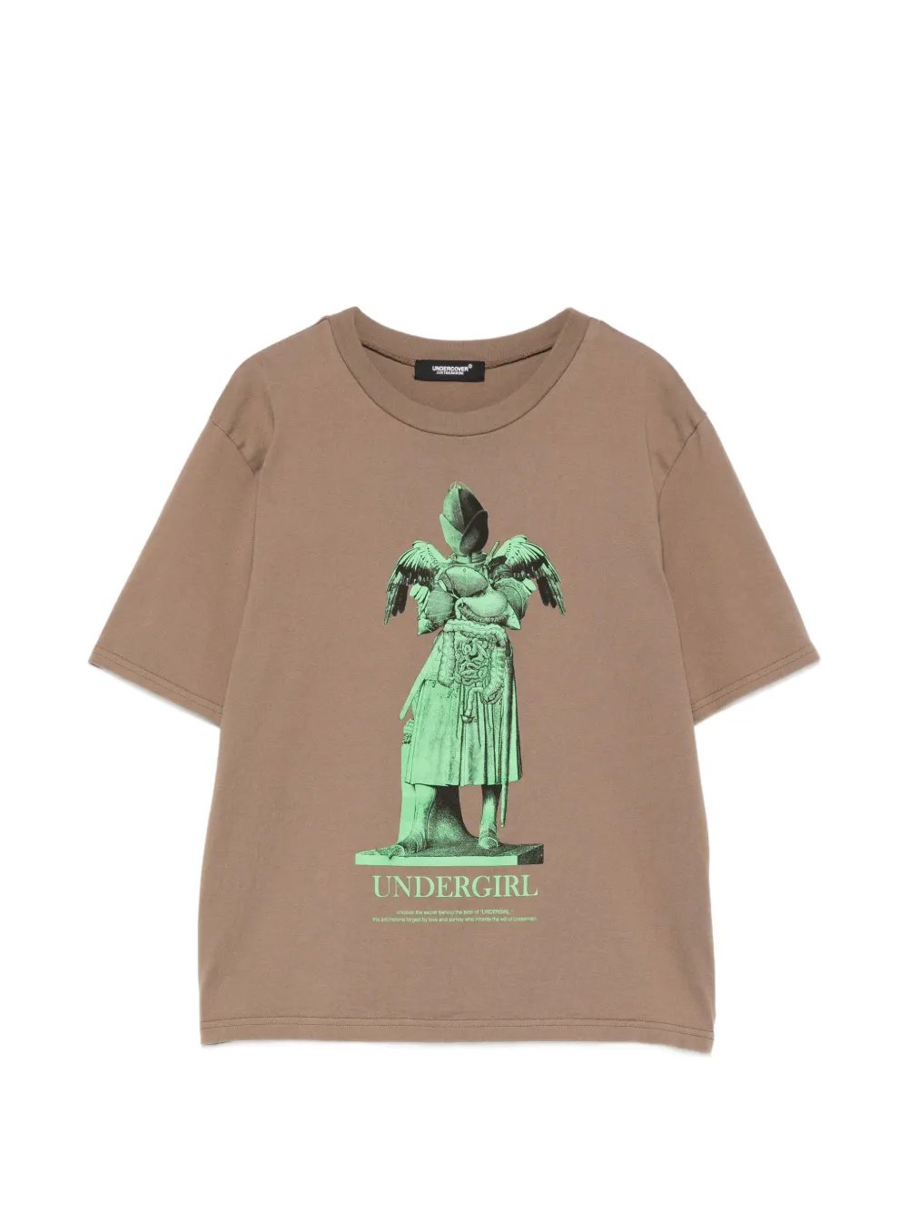 Undercover graphic-print T-shirt - Marrone