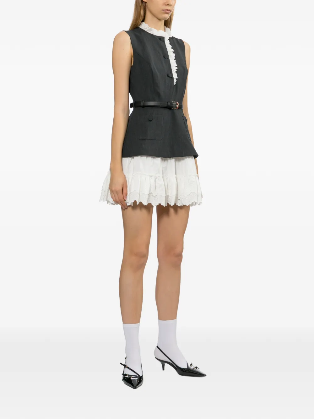 Frill Mini Dress