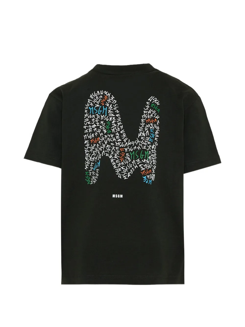 MSGM Kids T-shirt Zwart