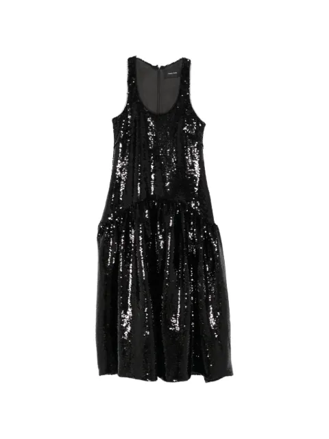 Simone Rocha sequin-embellishment midi dress