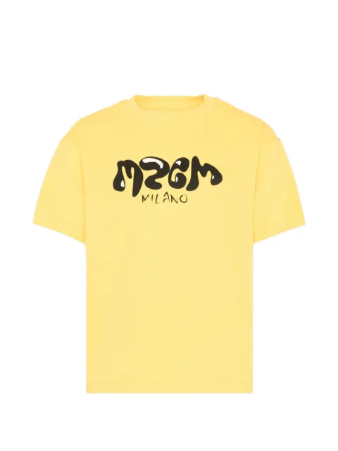 MSGM Kids short-sleeve logo-detail T-shirt