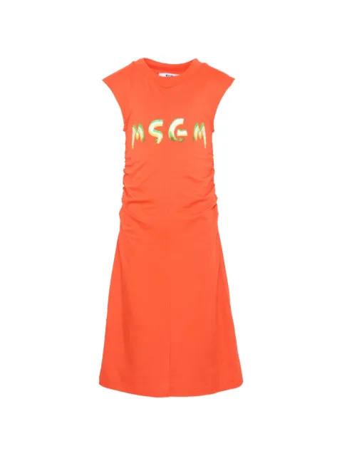 MSGM Kids Abito con ruches