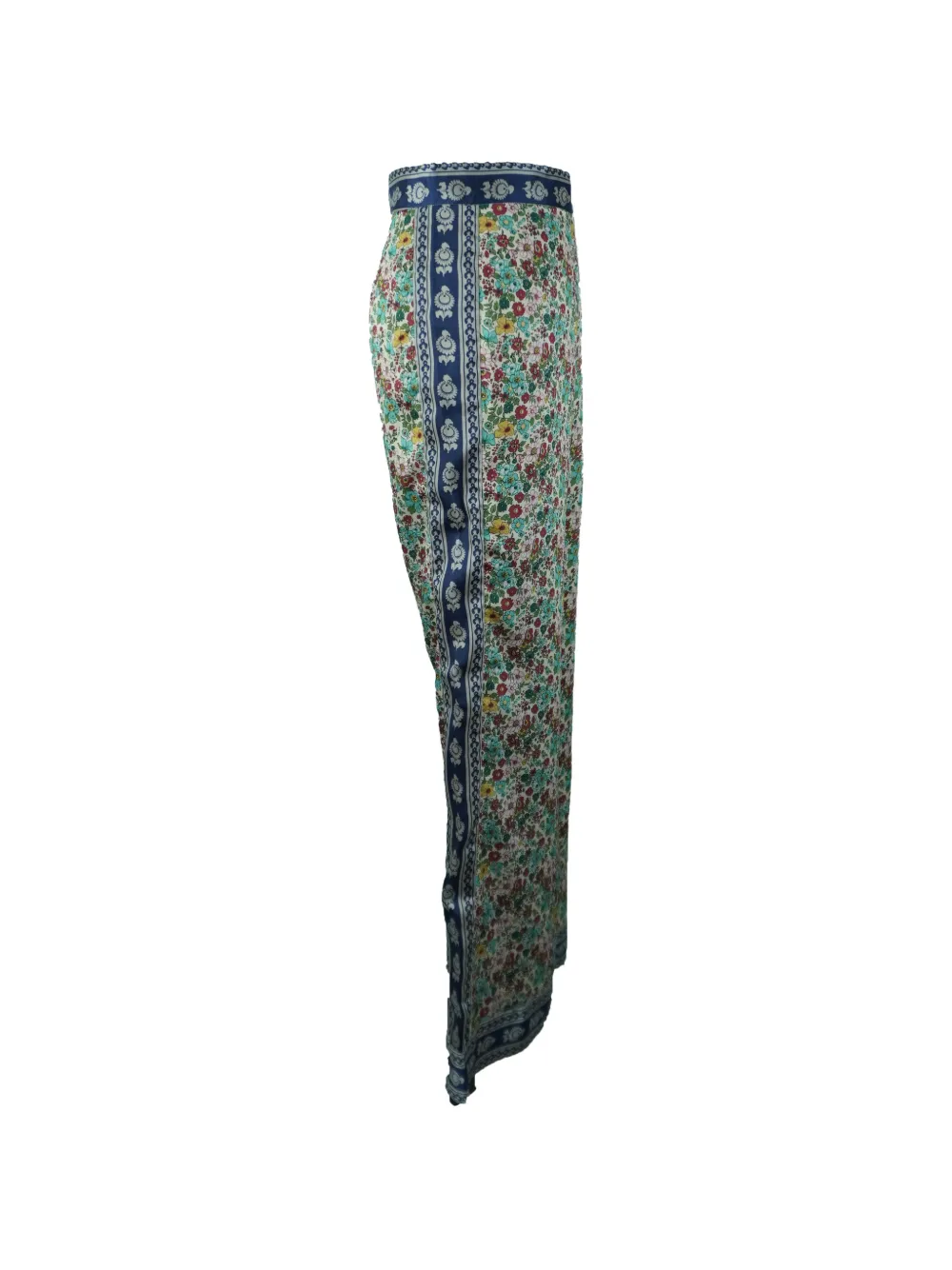  Sandro Floral-print Palazzo Pants - Green 