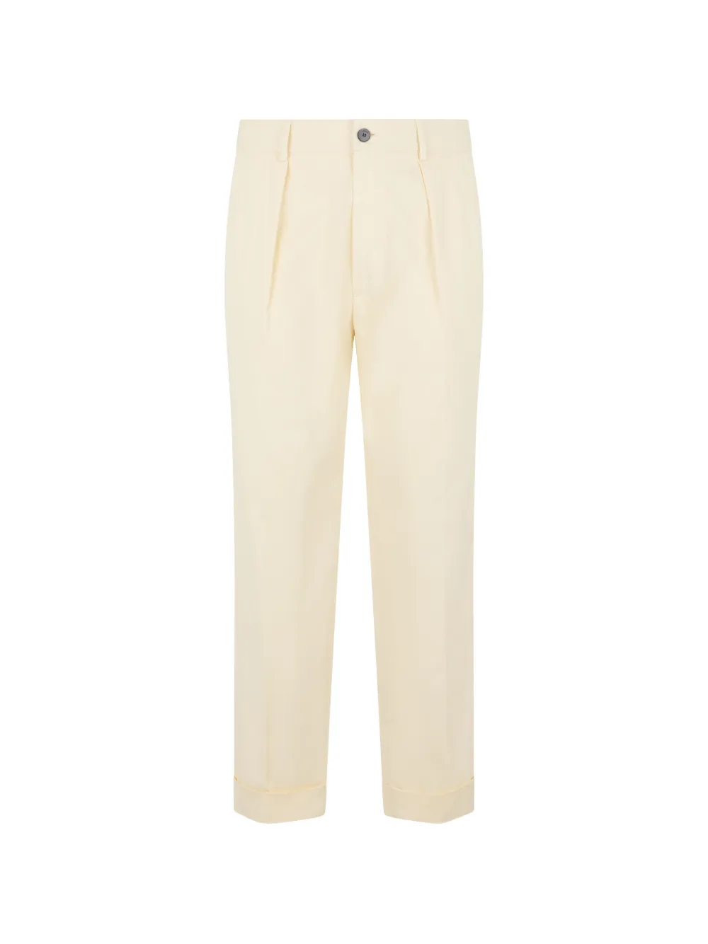 slowear pleated cuffed trousers - Toni neutri