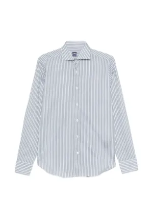 AMI Paris ストライプ シャツ | ホワイト | FARFETCH JP