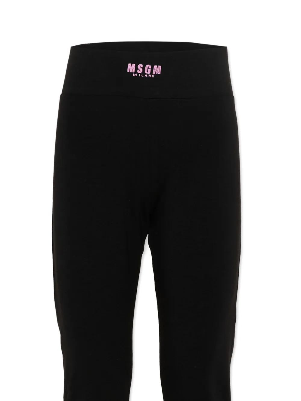 MSGM Kids Flared broek Zwart