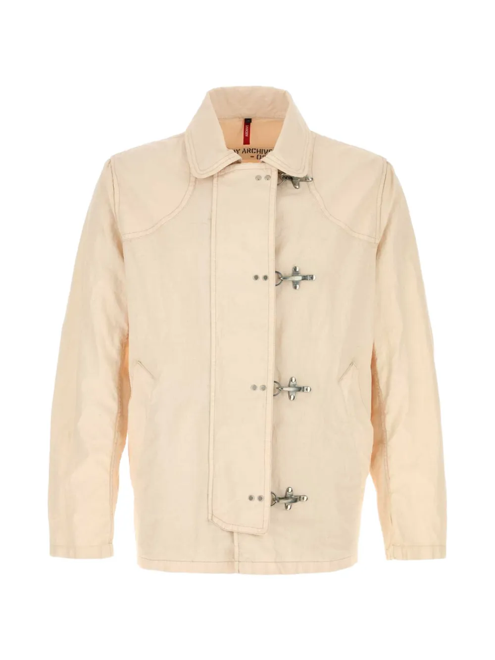 Fay 4 Ganci jacket - Bianco