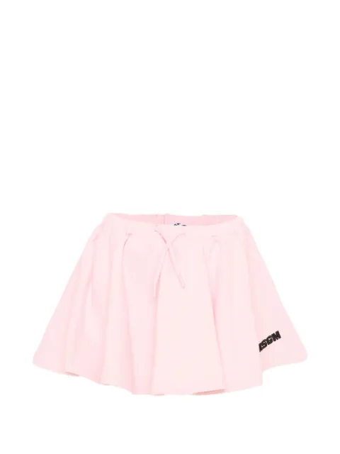 MSGM Kids drawstring skirt