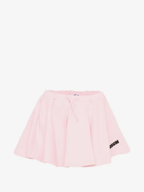 MSGM Kids drawstring skirt