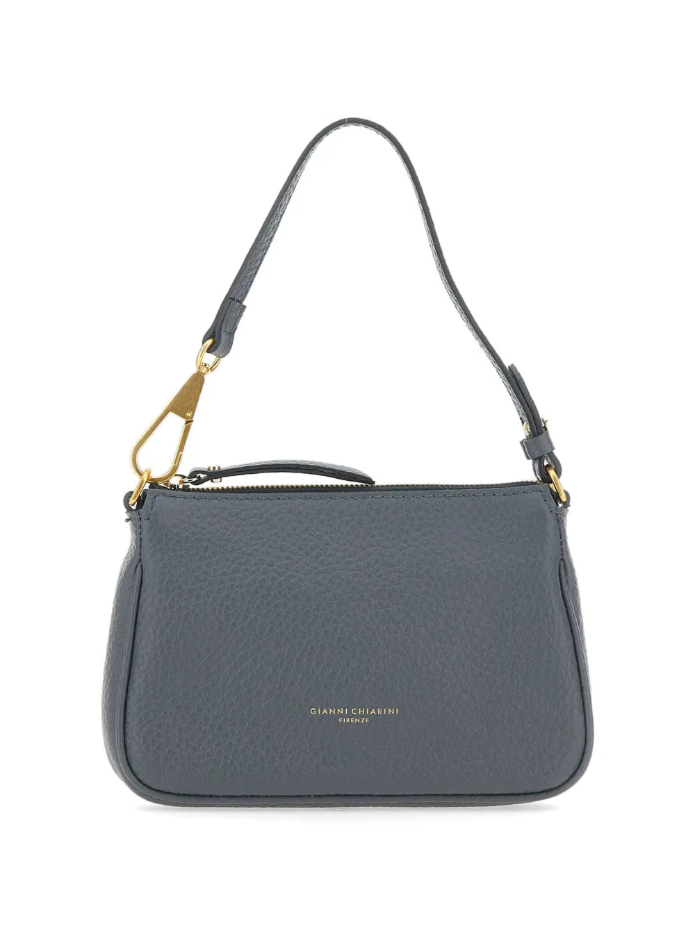 GIANNI CHIARINI Brooke leather shoulder bag - Blu