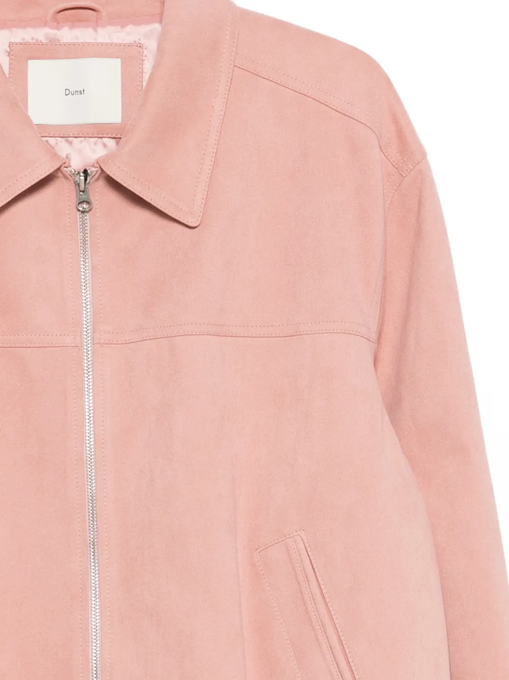  Dunst Zipped Bomber Jacket - Pink 
