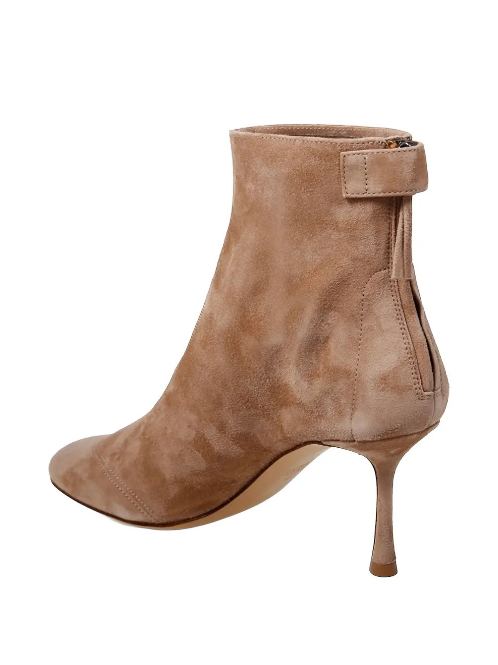 Francesco Russo panelled ankle boots Beige