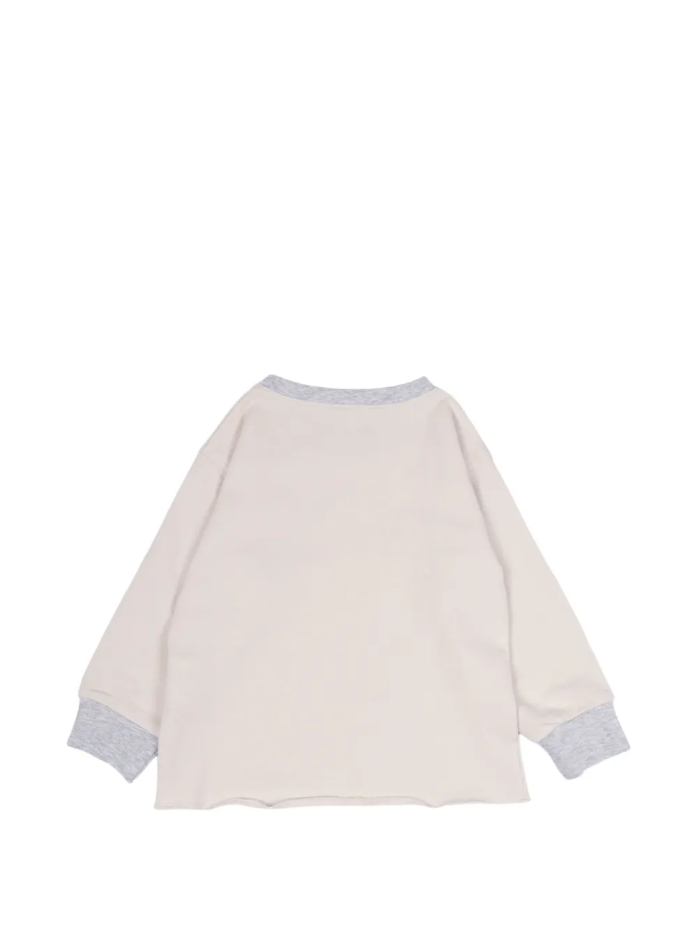  Babe & Tess Sudadera Game Con Logo Estampado - Blanco 