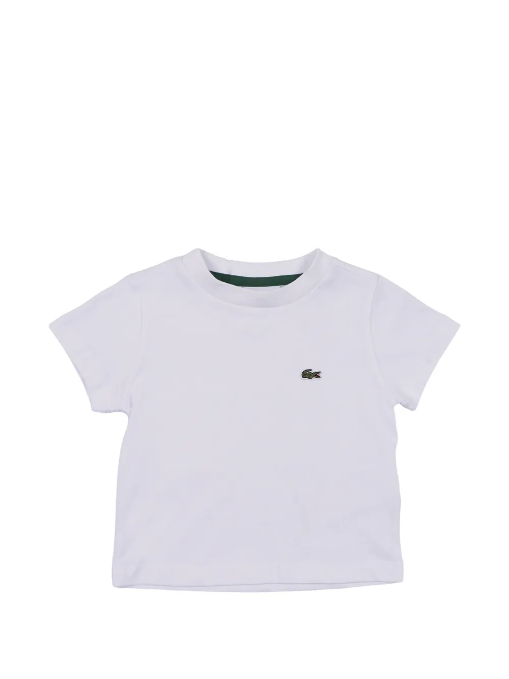 Lacoste Kids logo T-shirt - Bianco