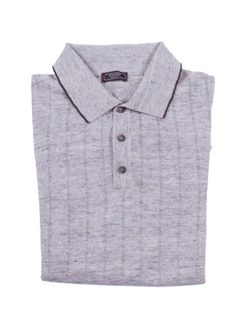 Peserico ribbed-knit polo sweater